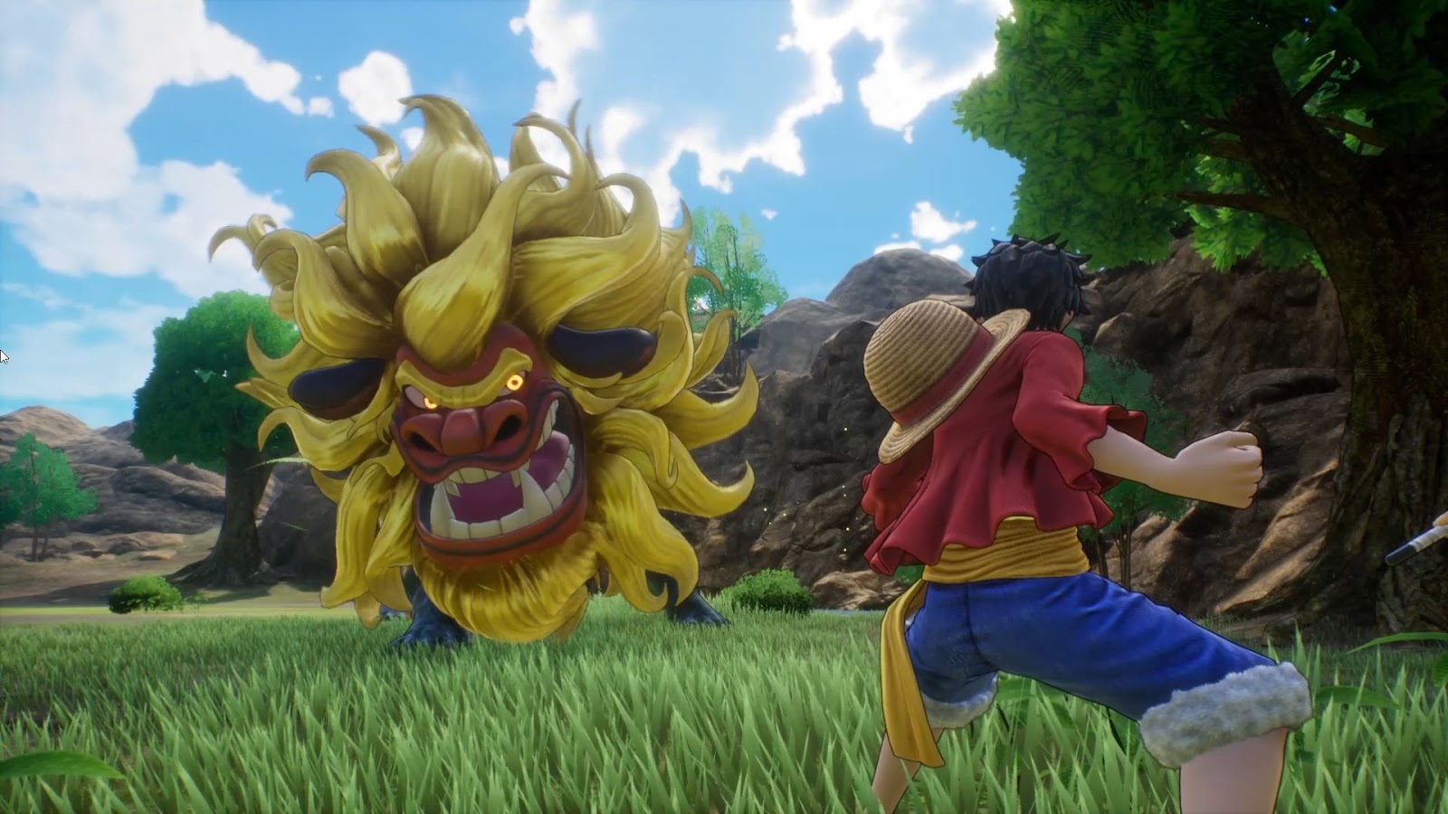 screenshot di un nemico che incontreremo durante il gioco di one piece odyssey