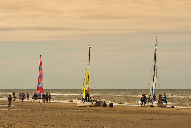 Colonie de vacances voile