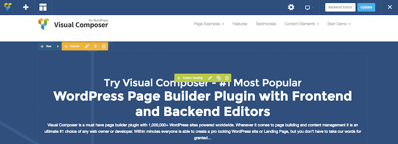 Plug-in do compositor visual