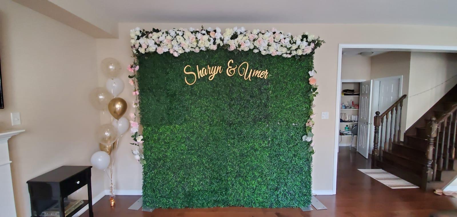 Rent Flower Walls in Mississauga