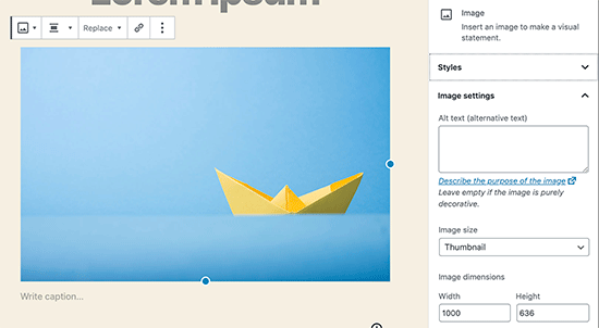 Pré-visualização de imagem