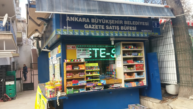Ankara Büyükşehir Belediyesi Gazete Satış Büfesi
