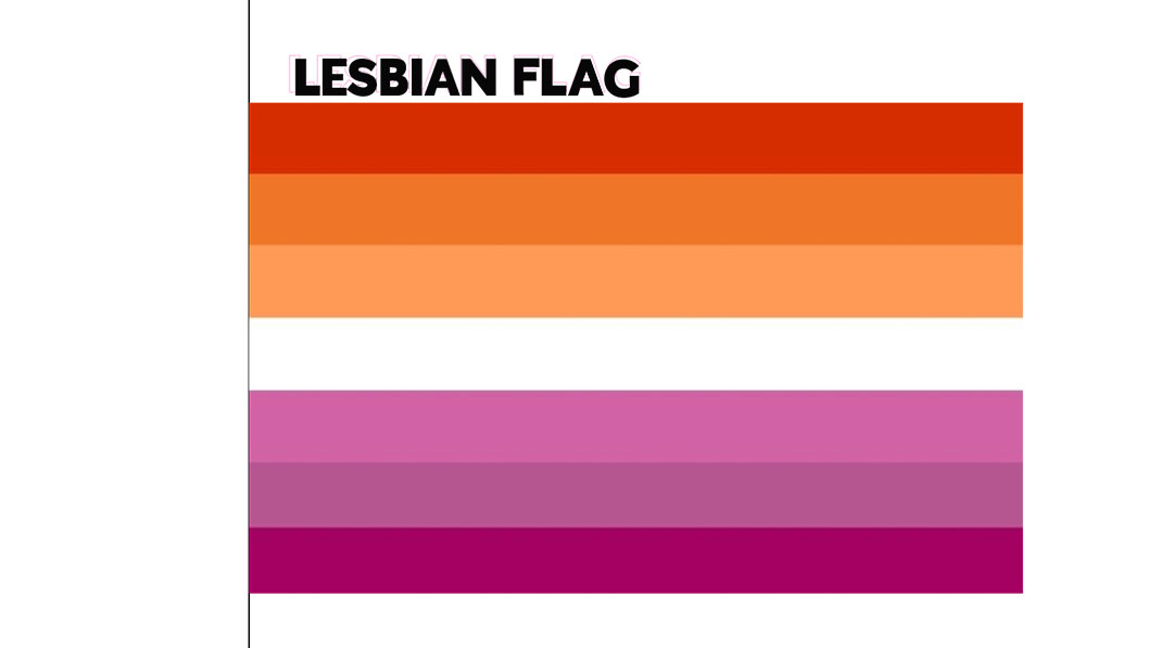 Lesbian Flag History of the Rainbow Flag