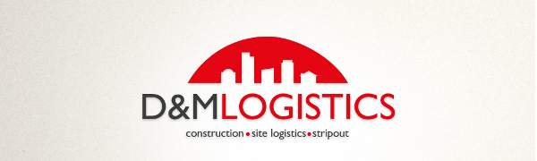 Logotipo de la empresa de logística D&M