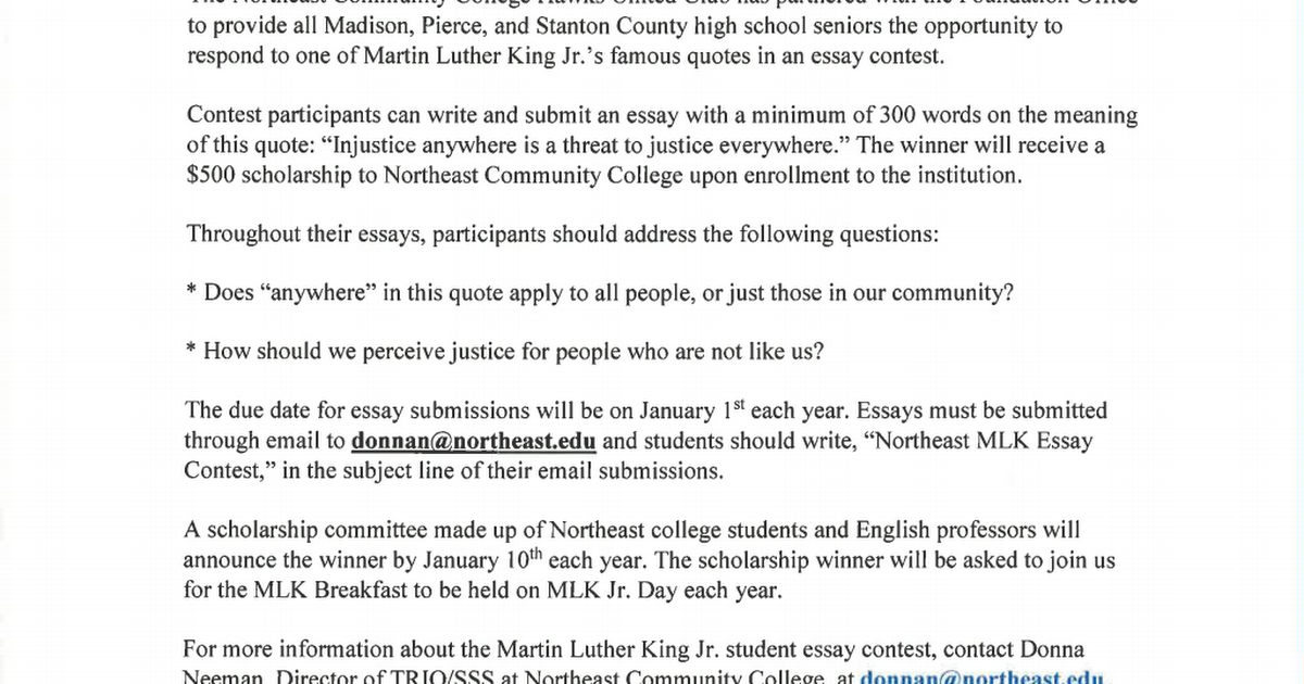 Maritin Luther King Jr. Essay.pdf
