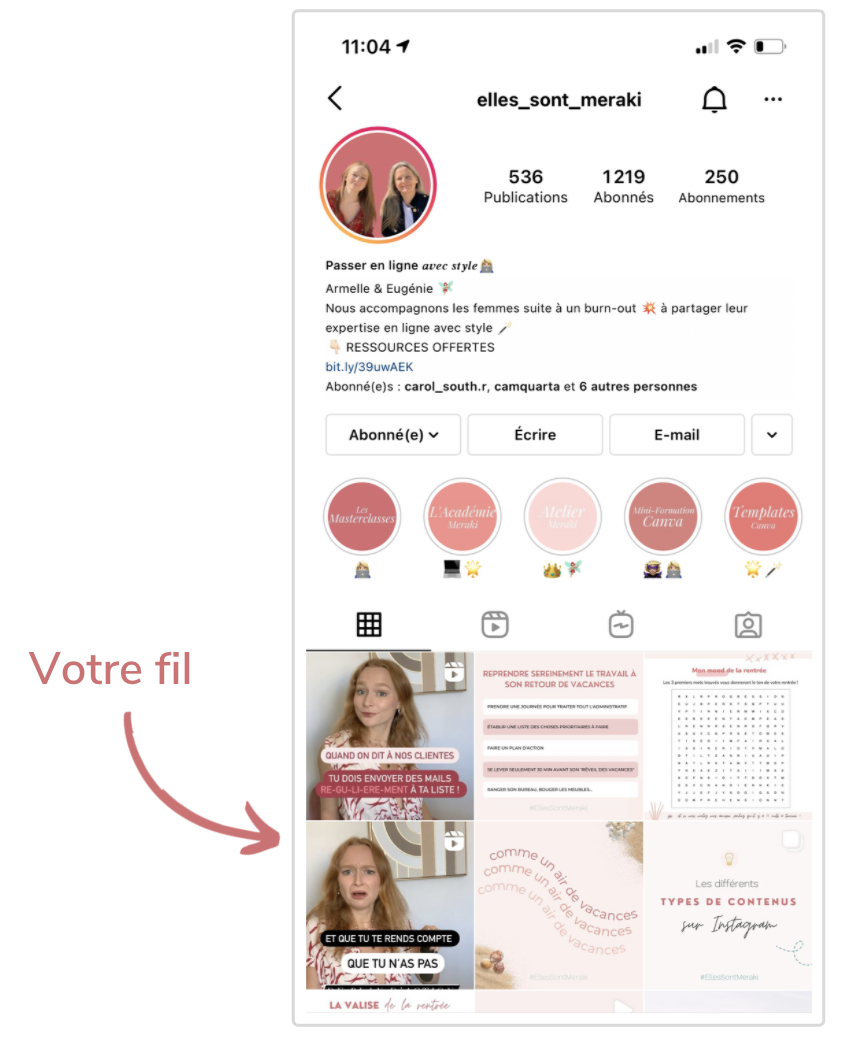 7 conseils pour avoir un beau compte Instagram (et professionnel !)
