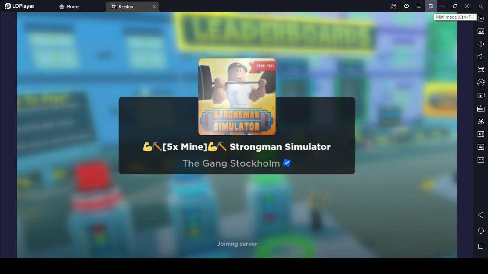 Strongman Simulator codes