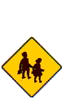 Warning sign - School ahead