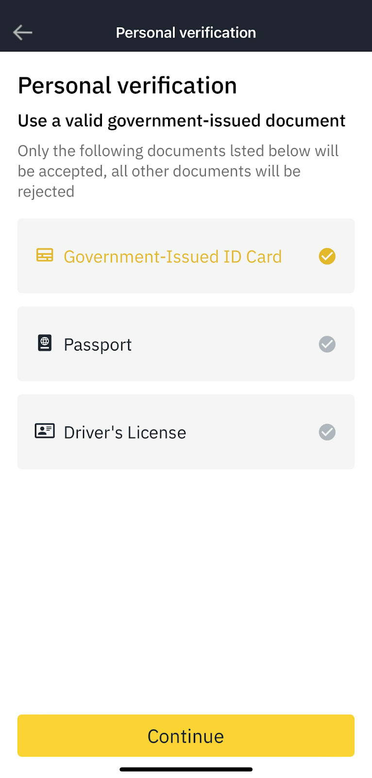 How to KYC on FMCPAY - Step 3