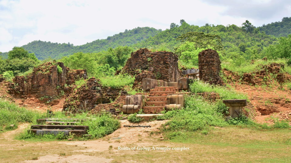 Ruins of Group A temple complex