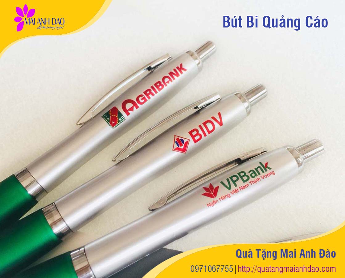 Quà Tăng Mai Anh Đào - Quà tặng bút quảng cáo