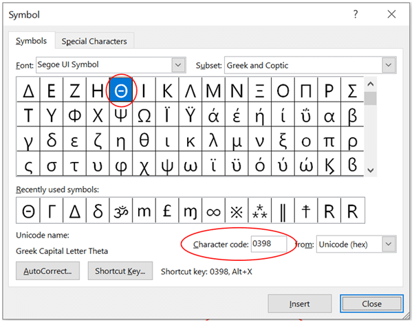Θθ| Theta Symbols Text (Meaning, Type on Keyboard, Copy & Paste ...