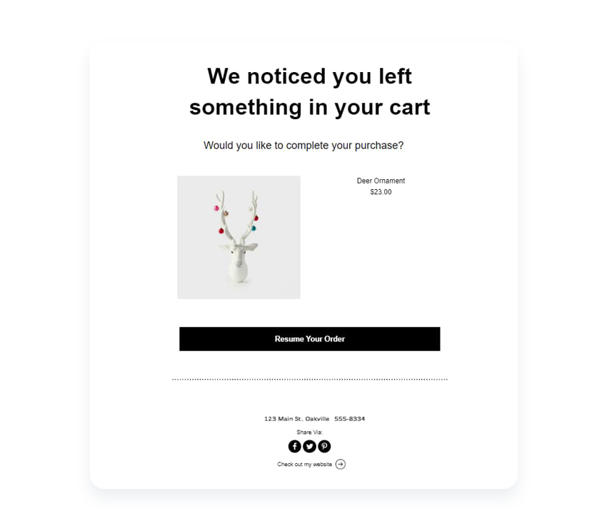 product-in-cart-recovery-email