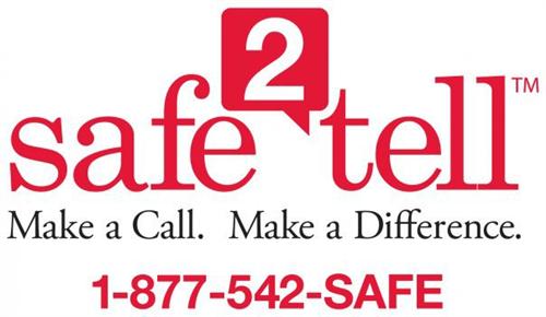 Safe2Tell Call 10877-542-SAFE