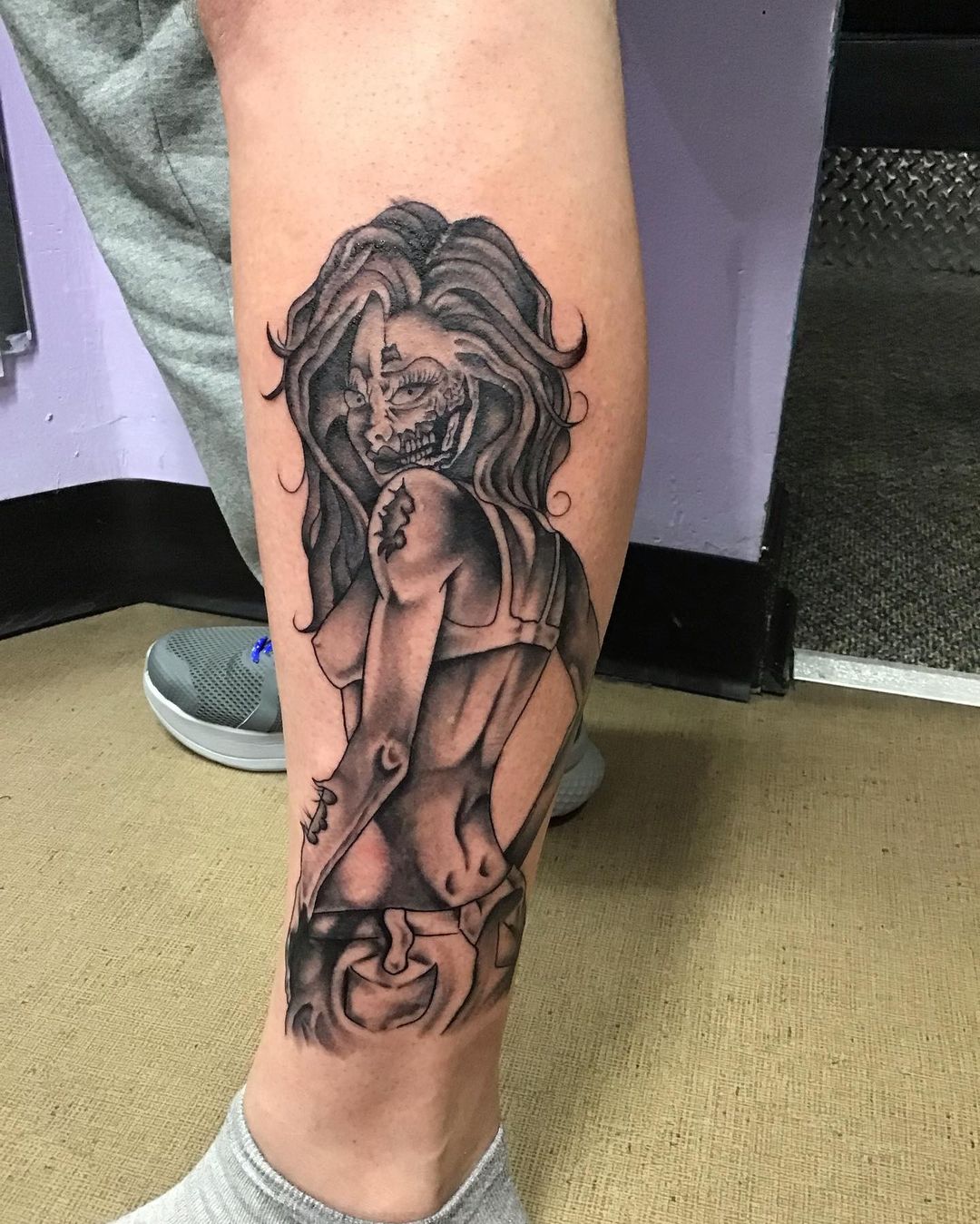 Zombie Chick Tattoo
