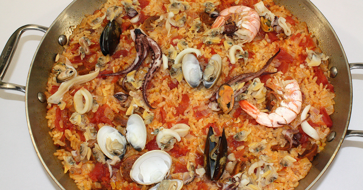 Seafood Paella