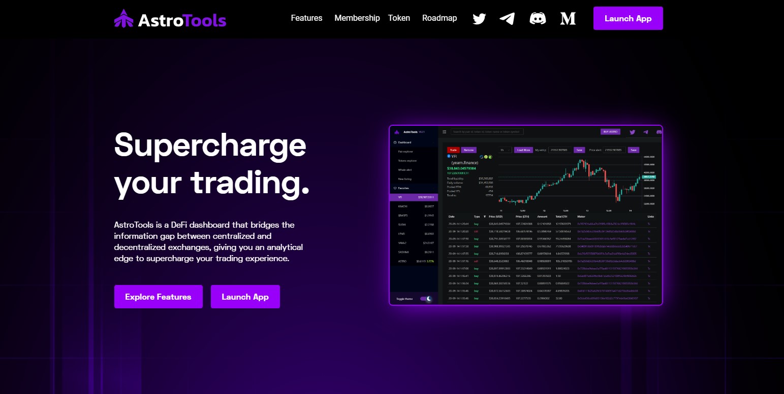AstroTools: The Solution for Interoperability Between CEXs (Centralized) and DEXs(Decentralized) crypto exchanges