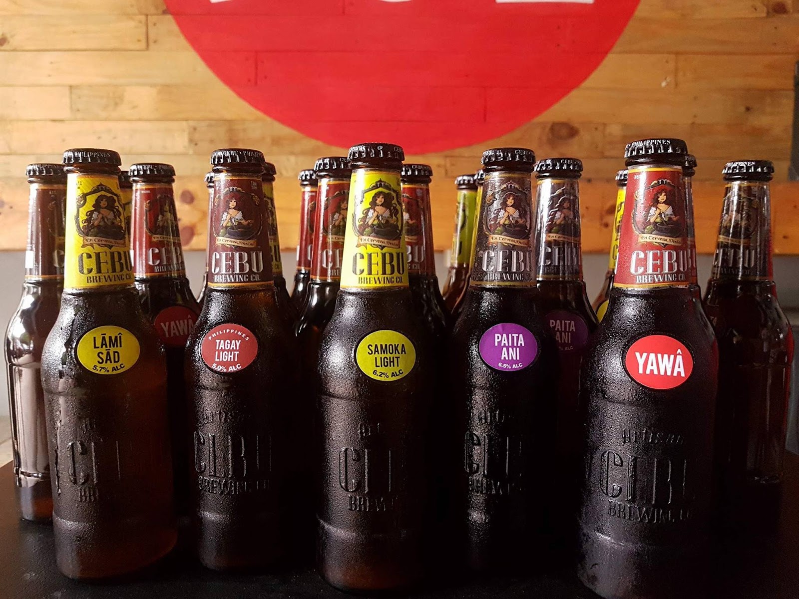 Image of Cebu beer bottles 