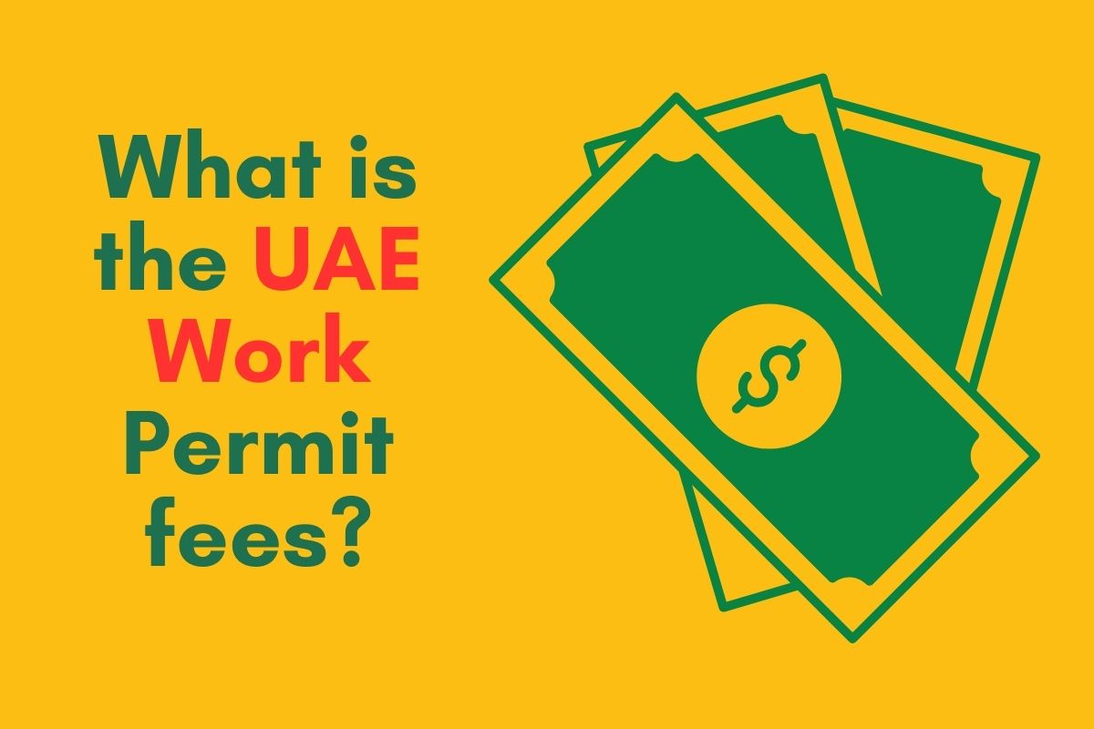 What is the UAE Work Permit fees?
