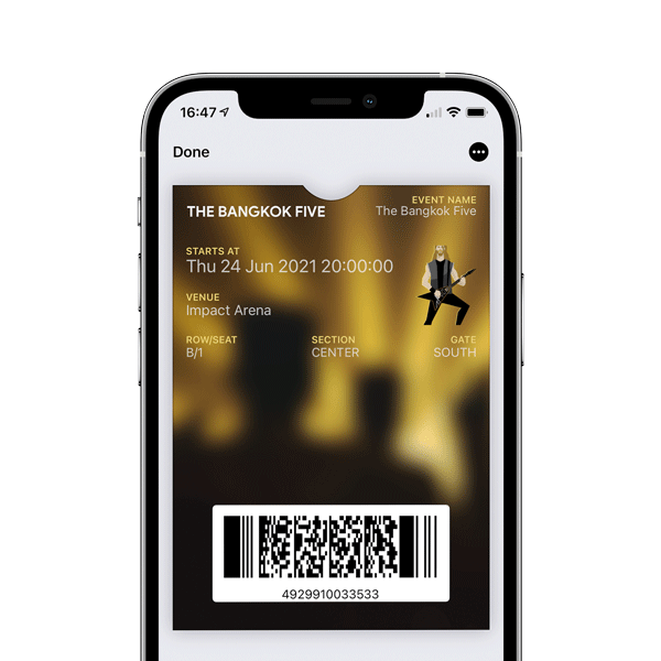 digital tickets