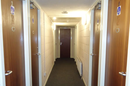 Corridor in Student Accommodation - Private Halls