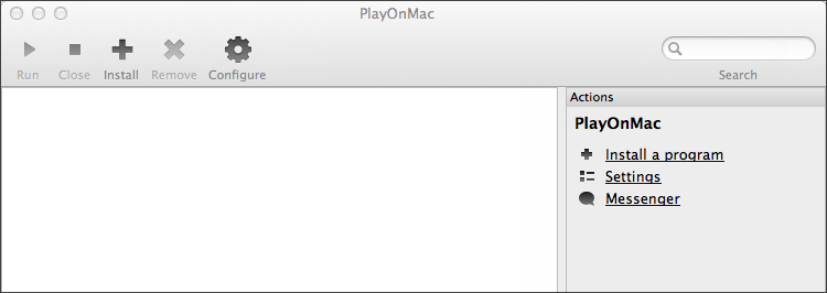 PlayOnMacは使用準備完了です。