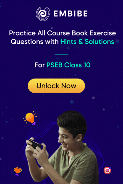 Practice PSEB Class 10 Questions Embibe