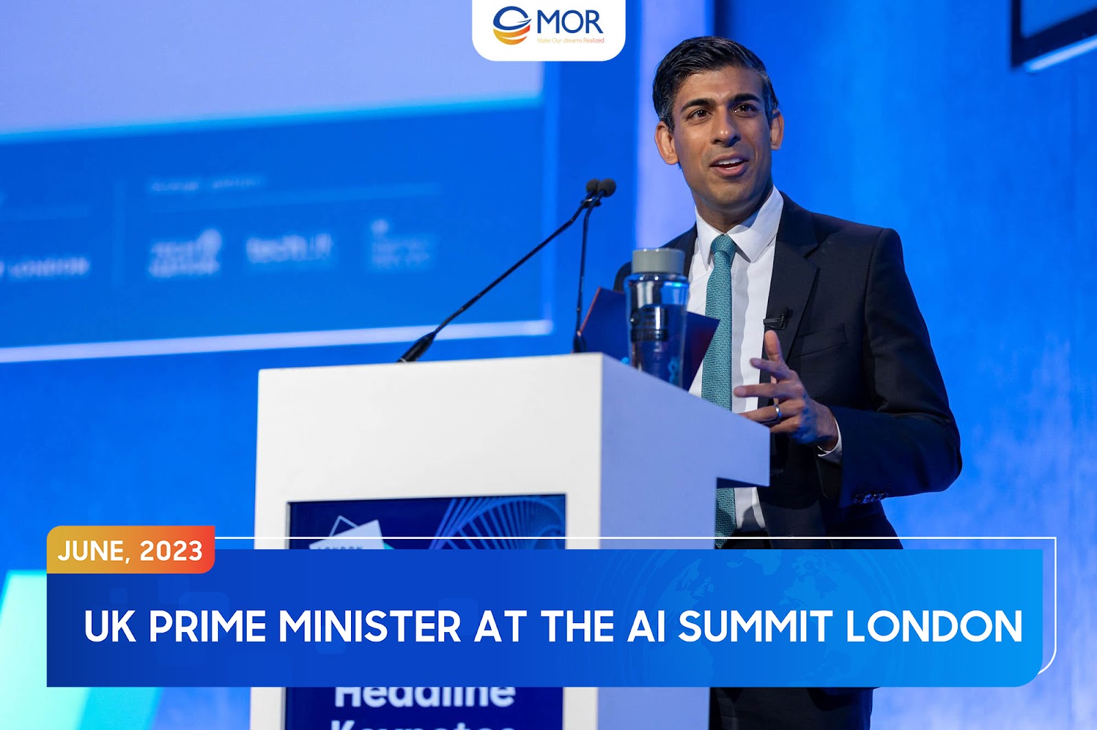 The opening speech at the AI Summit 