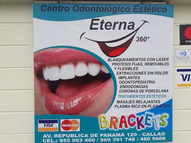 Opiniones de Centro Odontológico Estético Eterna 360° en Callao - Dentista