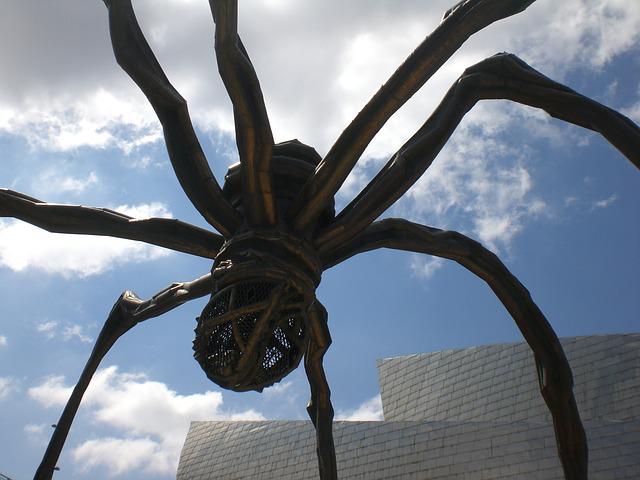 one of  Louise Bourgeois' works whose other works are at the most fascinating historical sites in Washington DC, the National Museum of Women in Arts 