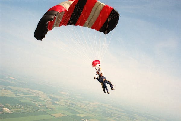 skydiving 