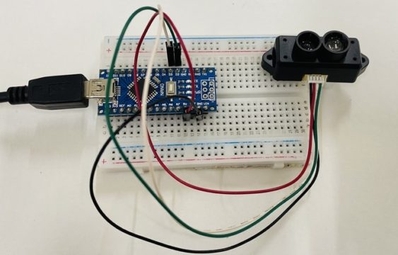 Interfacing TFMini-S Micro LiDAR Distance Sensor with Arduino
