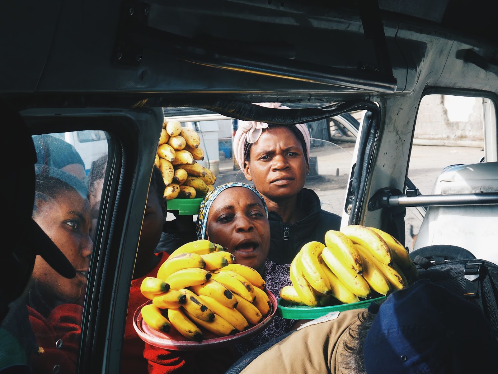 Bananer i Afrika
