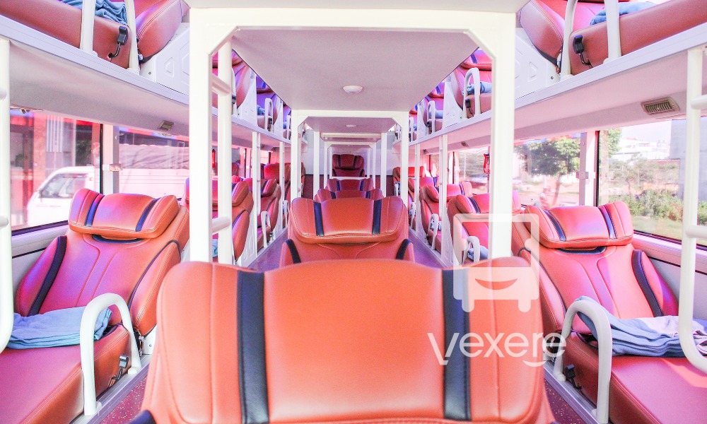 Nội thất xe Tân Kim Chi đi Đà Nẵng từ Hà Nội