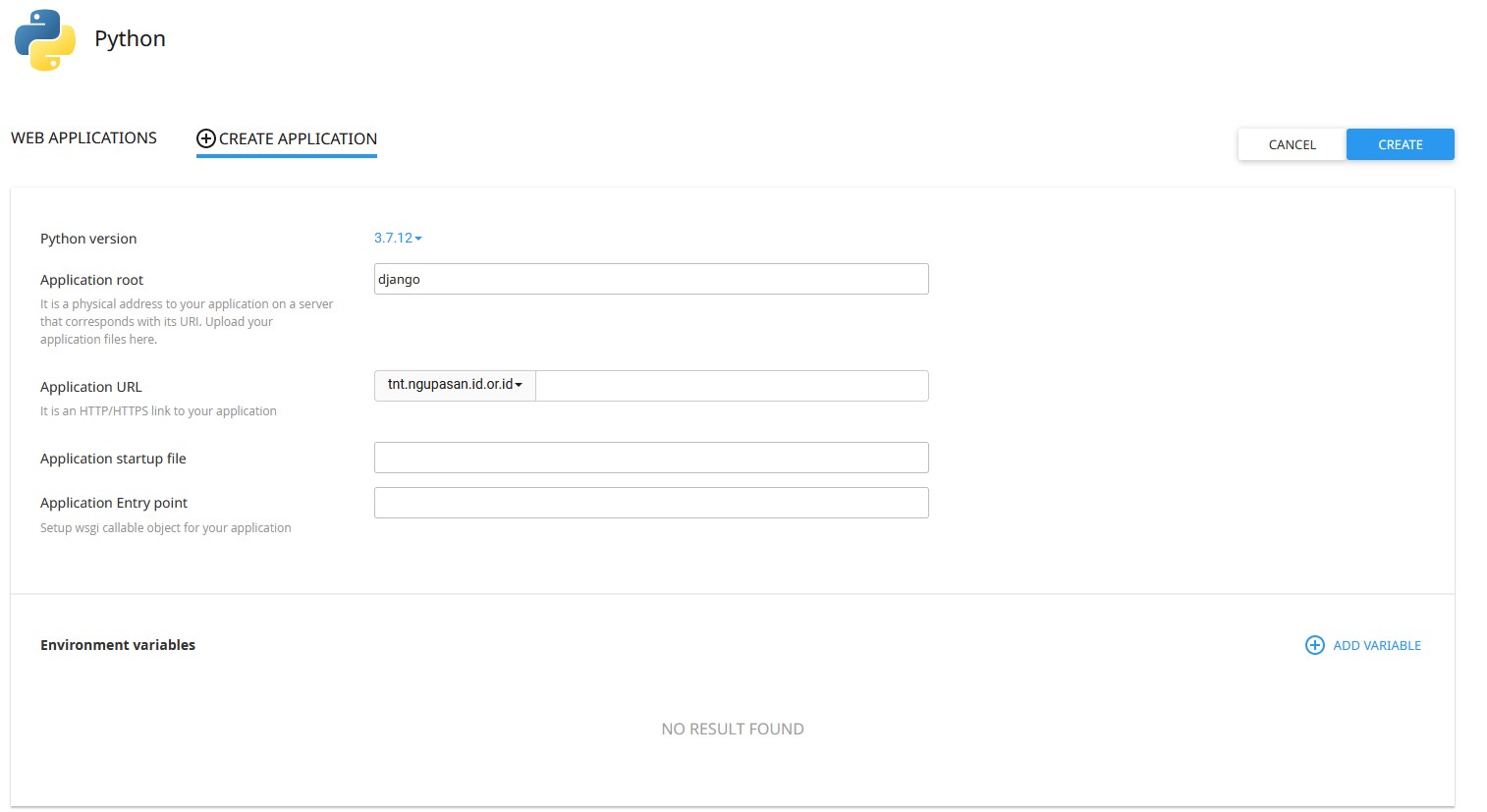 Panduan Deploy Website Berbasis Python di cPanel