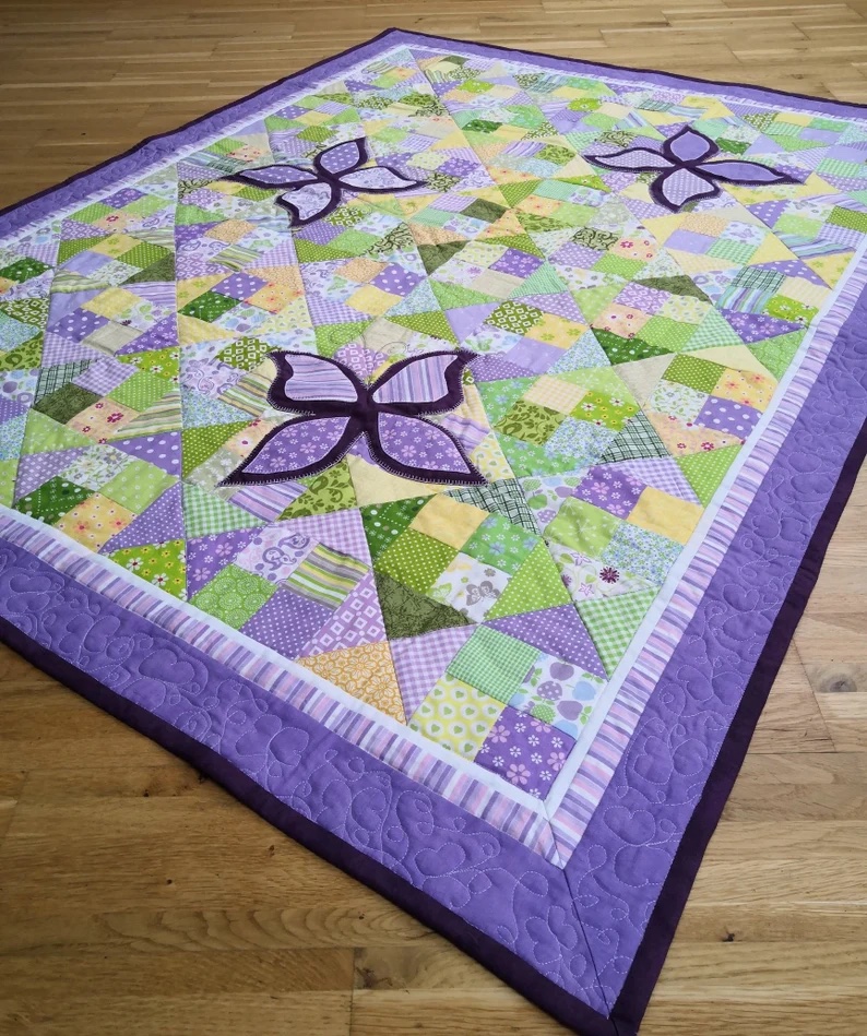 27 Adorable Baby Girl Quilt Patterns