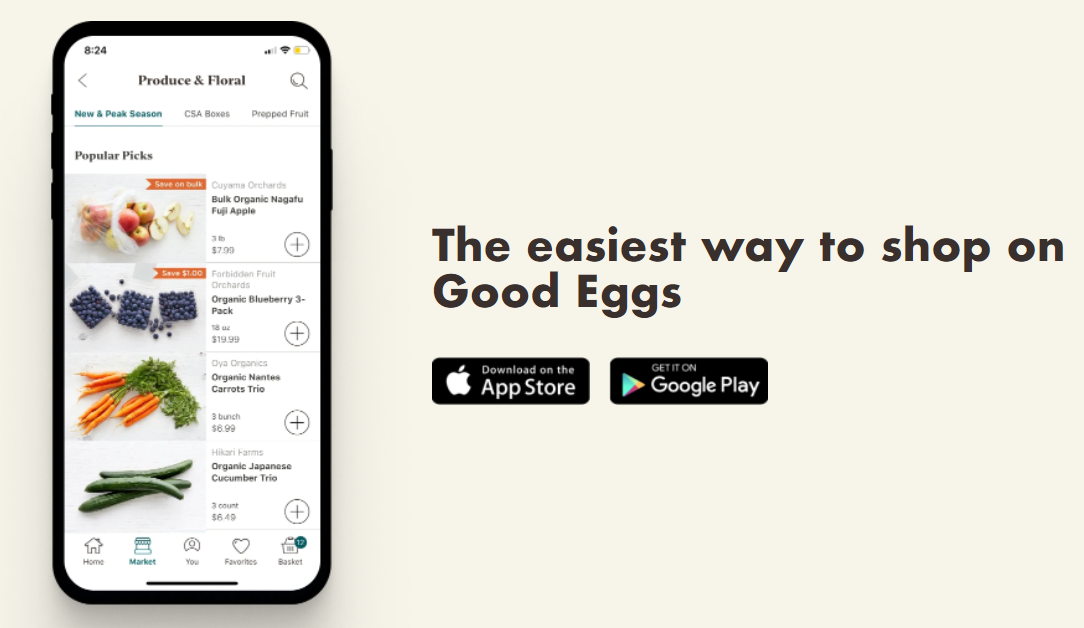 Good Eggs promises fresher grocery delivery in Los Angeles