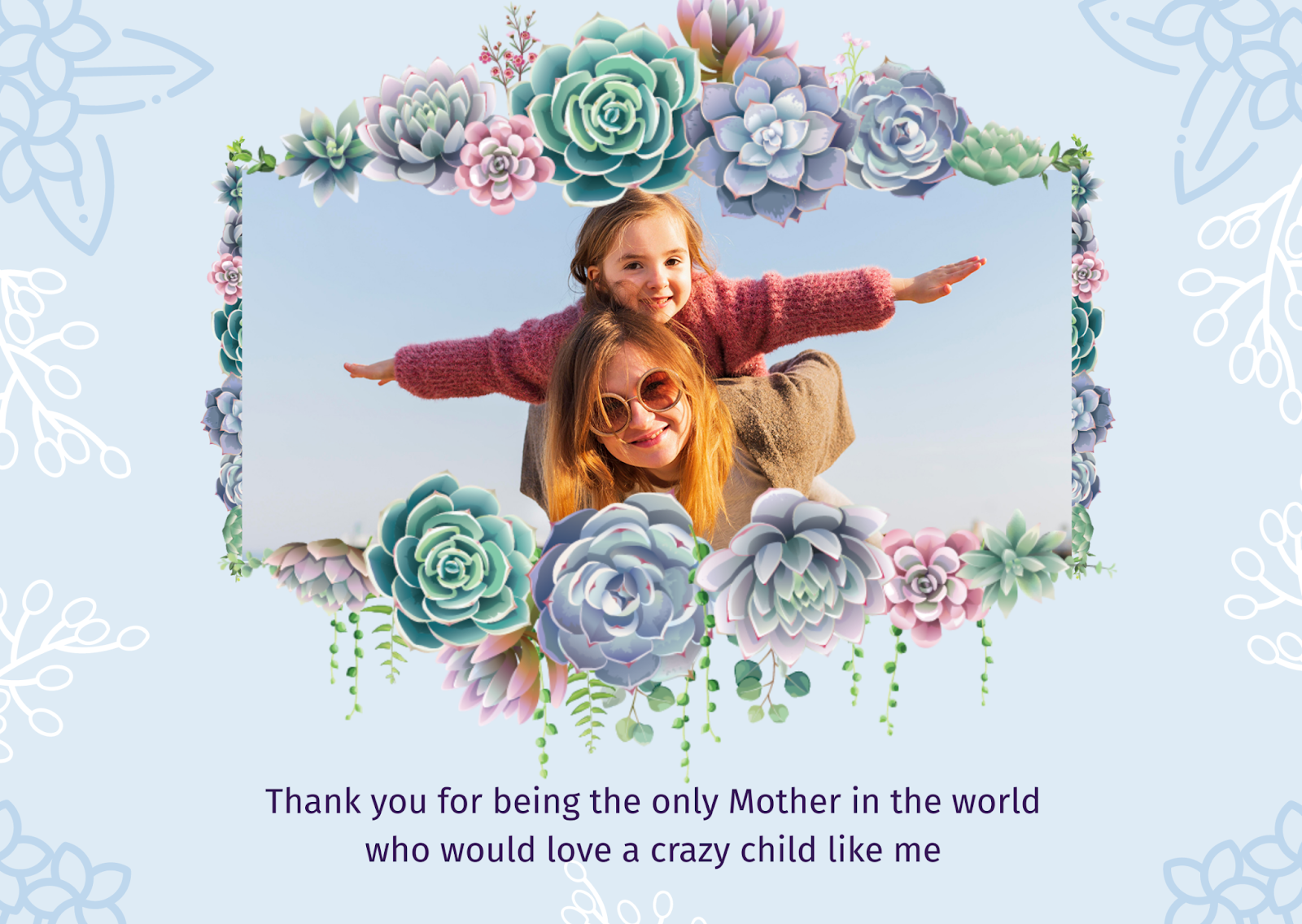 DocHipo Mother's Day card template