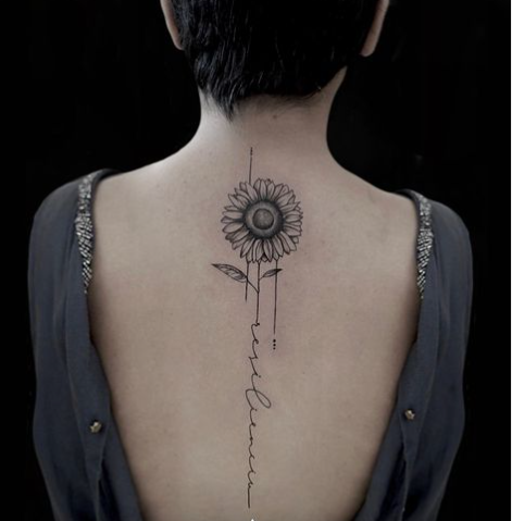 Sunflower Resilience Tattoos 