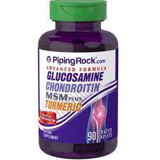 2. อาหารเสริมกลูโคซามีนส์ Piping rock glucosamine