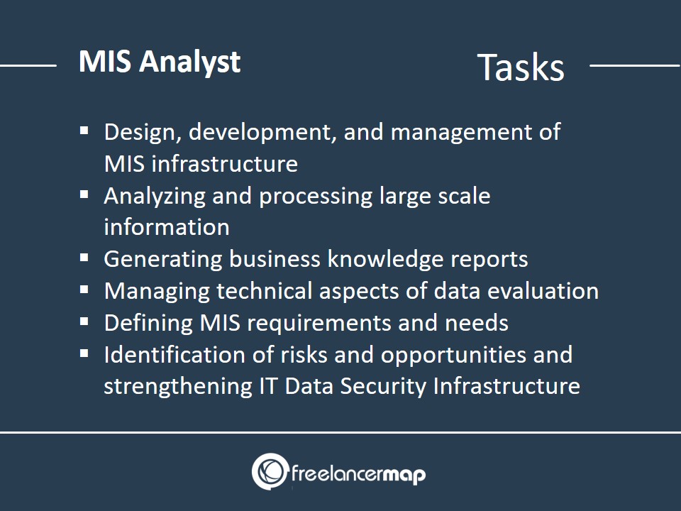 MIS Analyst - Responsibilities and Tasks