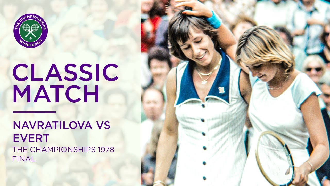 Martina Navratilova vs Chris Evert | Wimbledon 1978 Final | Full Match -  YouTube