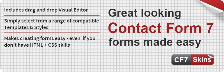 Formulário de Contato 7 Skins Complemento Gratuito
