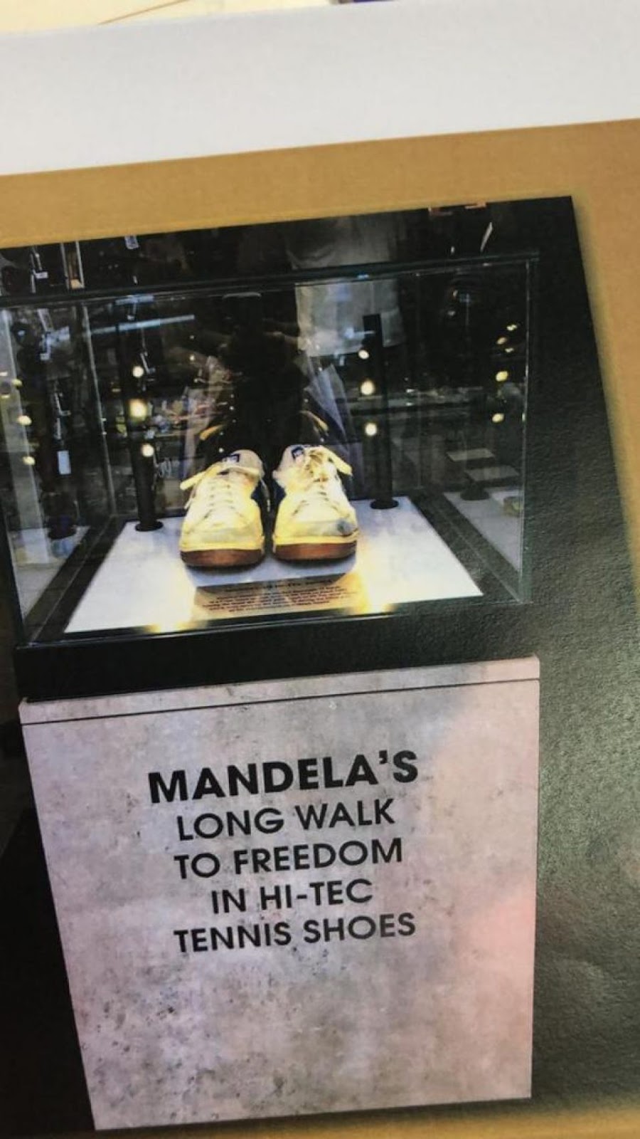 Nelson Mandela's shoes are back in SA - Hi-Tec