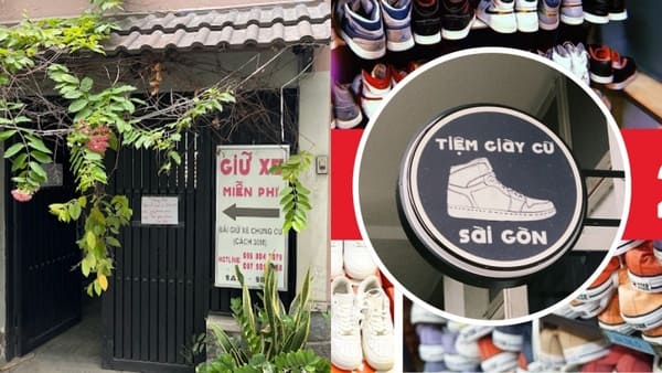 Tiệm giày cũ Sài Gòn nhưng chất lượng không hề cũ
