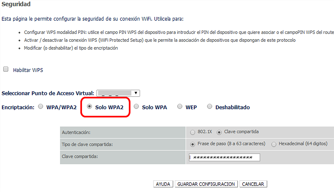 Cómo configurar el protocolo de seguridad en un router