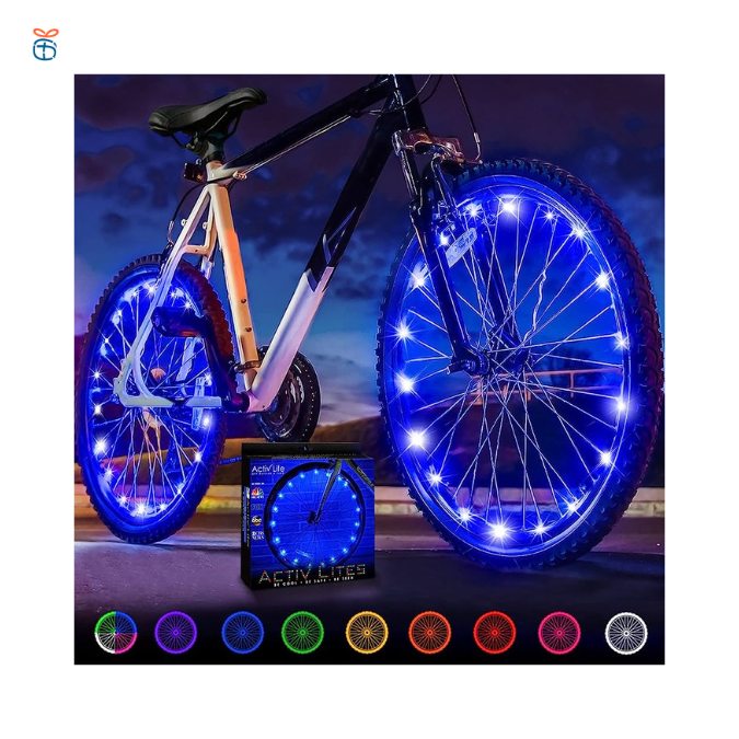 Activ Life 2-Tire Pack LED Bike Wheel Lights as a gift for active teen girl