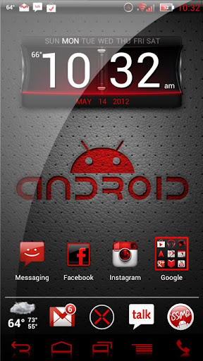 NateModz Red CM10 Theme apk