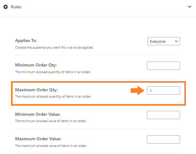 How to Limit the Cart Quantity to 1 in WooCommerce? - AovUp