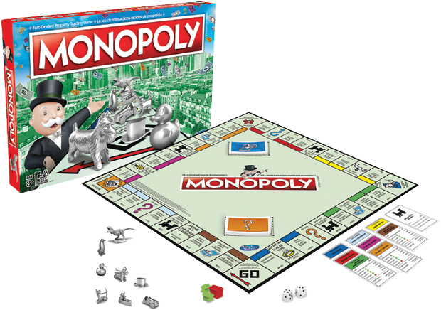 spoločenská hra od 8 rokov monopoly